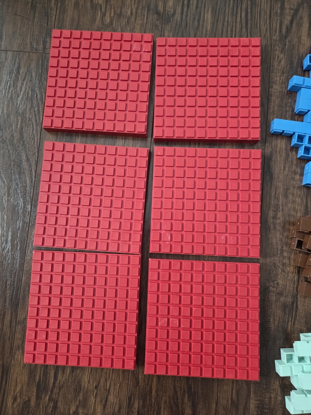 Math Manipulative Counting Blocks Set - Multicolor - Picture 2 of 4